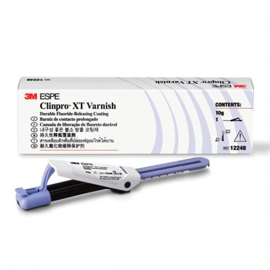 Clinpro XT Varnish - материал стоматологический с выделением фтора для длительной защиты зубов