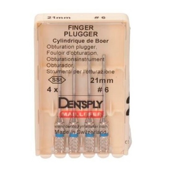 Finger Plugger - ручной плаггер для уплотнения гуттаперчевых штифтов методом вертикальной конденсации