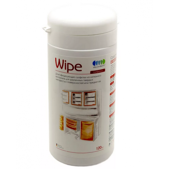 Dezodent WIPE - салфетки, сменный блок (120 шт)
