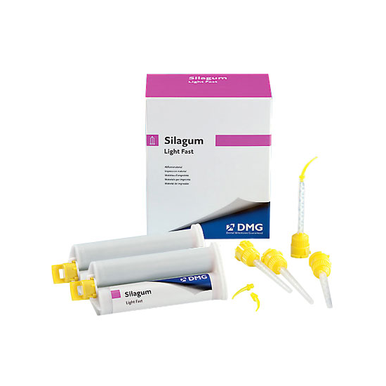 Silagum Light Fast - А-силиконовый материал для корригирующих оттисков с укороченным временем полимеризации