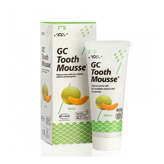 Tooth Mousse - реминерализирующий, водорастворимый стоматологический крем без сахара