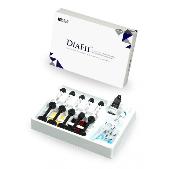 DiaFil - высокоэстетичный универсальный микрогибридный реставрационный композит