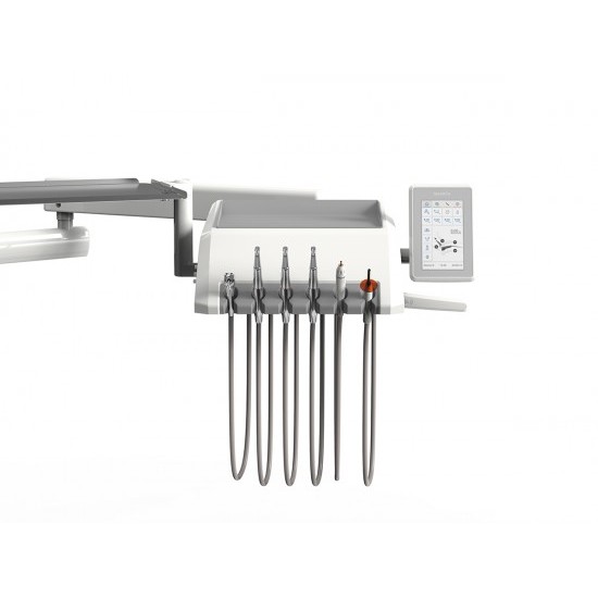 SILVERFOX 8000C-SRS0 Classic – Стоматологическая установка с нижней подачей и мягкой обивкой