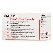 Ketac-Cem Easymix - стеклоиономерный цемент для фиксации коронок и мостов (Ознакомительный набор)